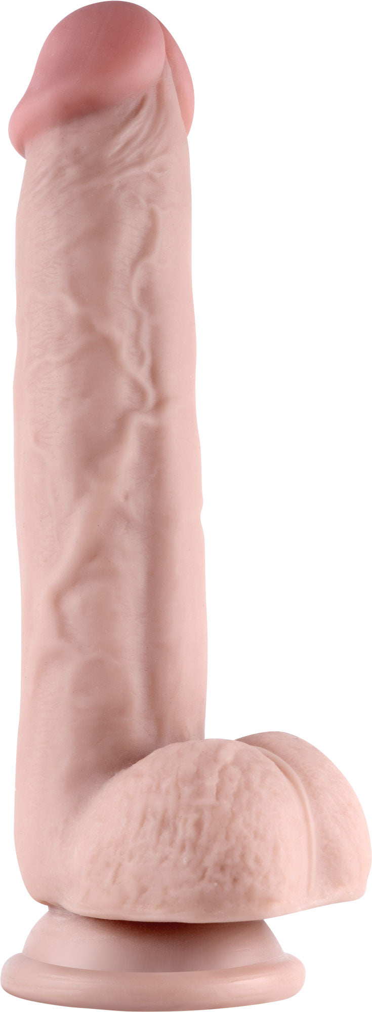 "Real Skin 9 Dual Layer Dildo - Beige TMN-GL-2468"