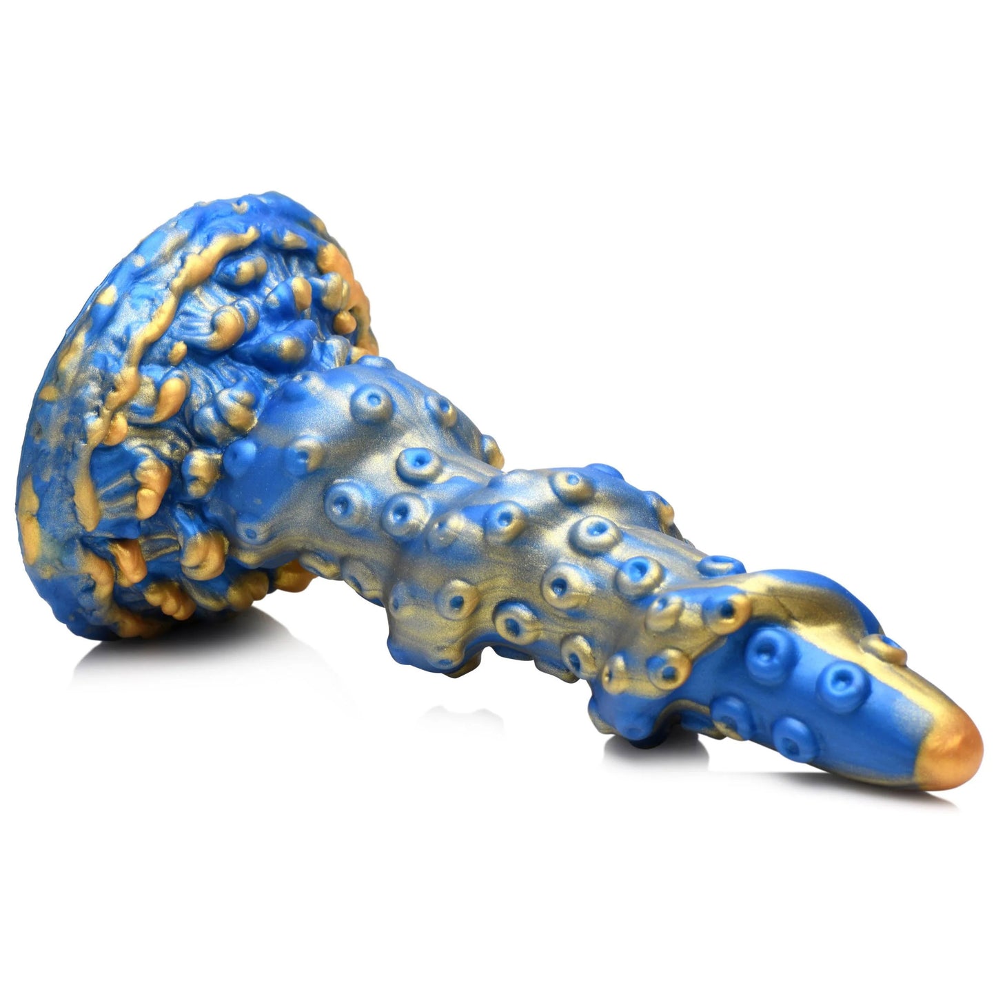 Lord Kraken Tentacled Silicone Dildo - Blue CC-AH108-BLU