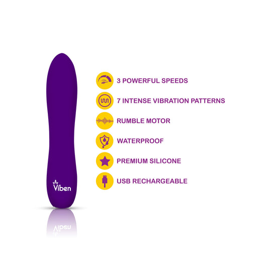 Vivacious Flexible Power Bullet - Violet