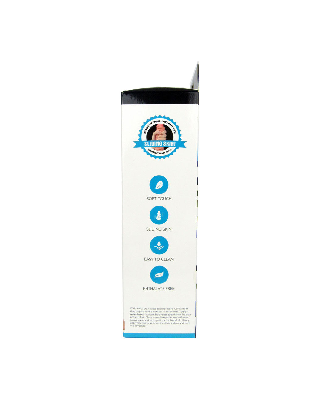 Real Skin 9" Dual Layer Dildo - Beige