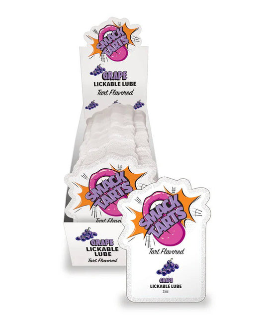 "Smack Tarts Lube 3ml Pouch Display 36pc - Sour Grape LG-BT451PD"