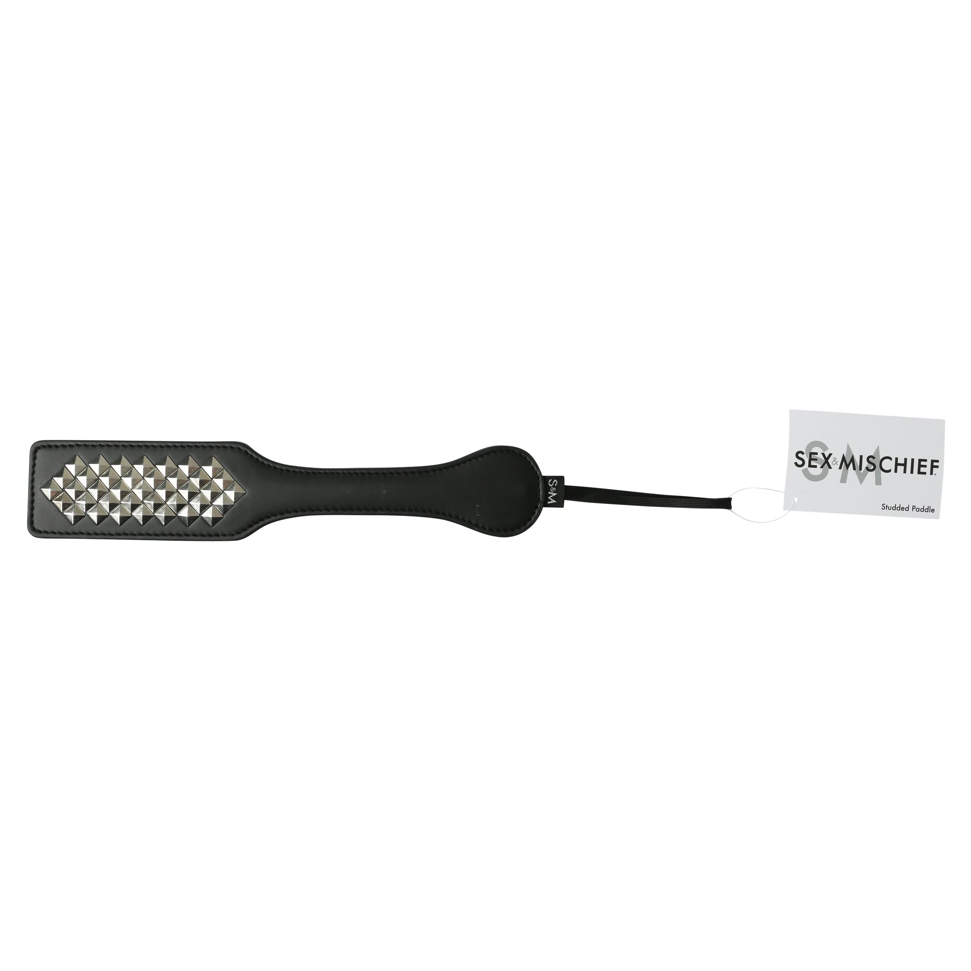 Sex and Mischief Studded Paddle - Black SS099-04