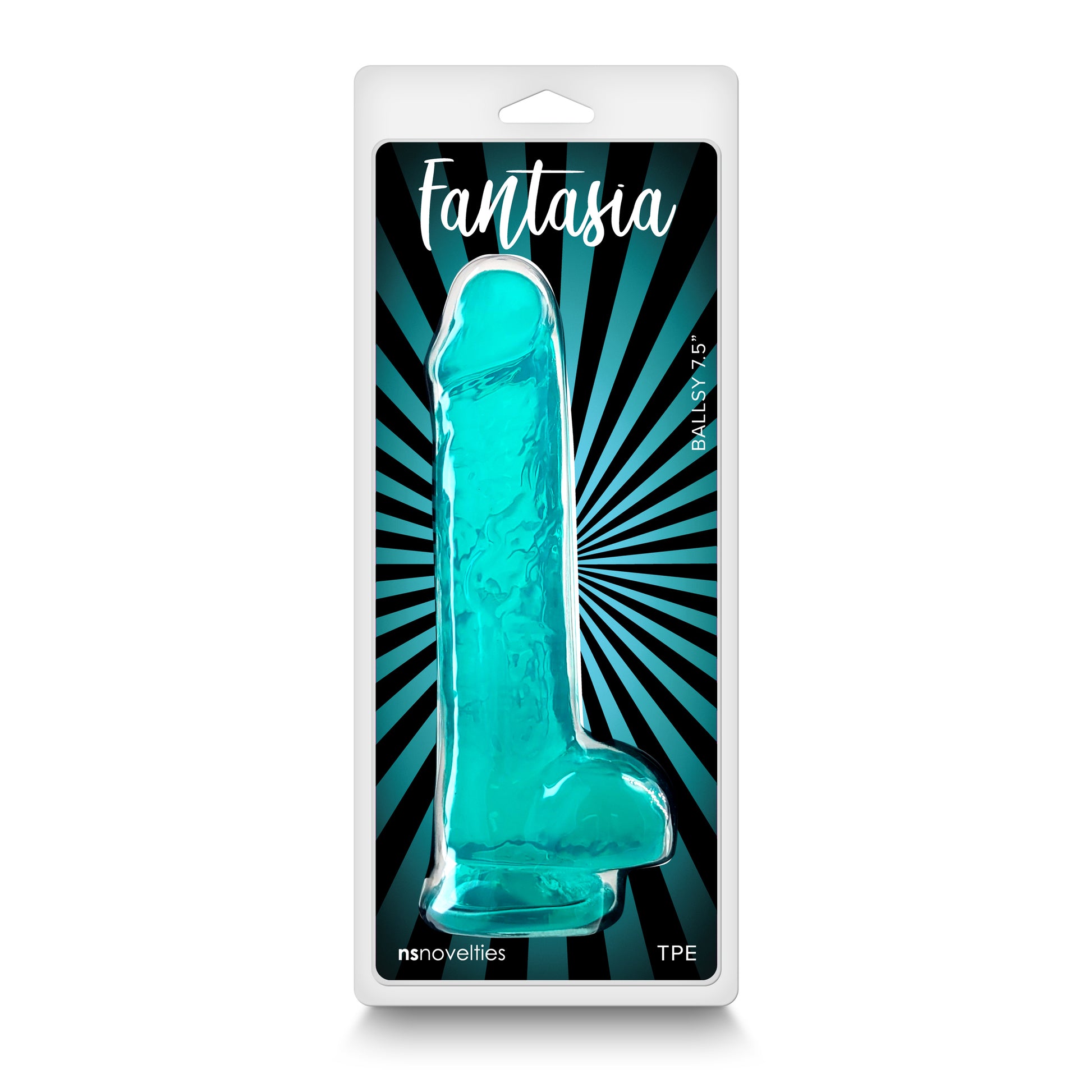 Fantasia - Ballsy 7.5 Inch - Teal NSN-0382-68