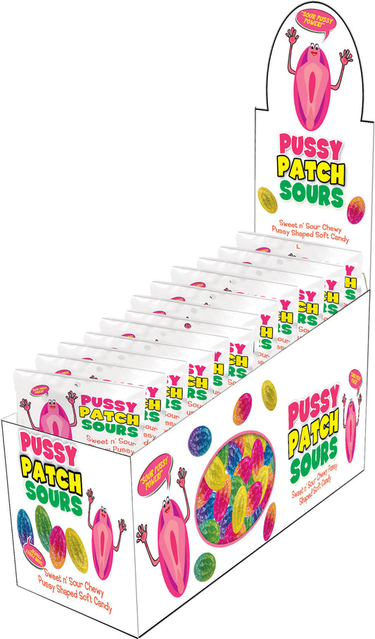 Pussy Patch Sours - 12 Piece Display HTP3149D