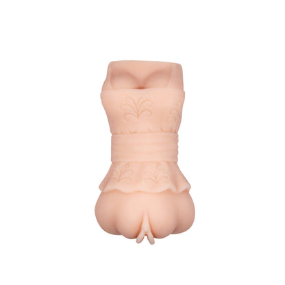 Crazy Bull No Lube Masturbator Sleeve - Realistic Pussy Skin-Like Texture BM-009202K