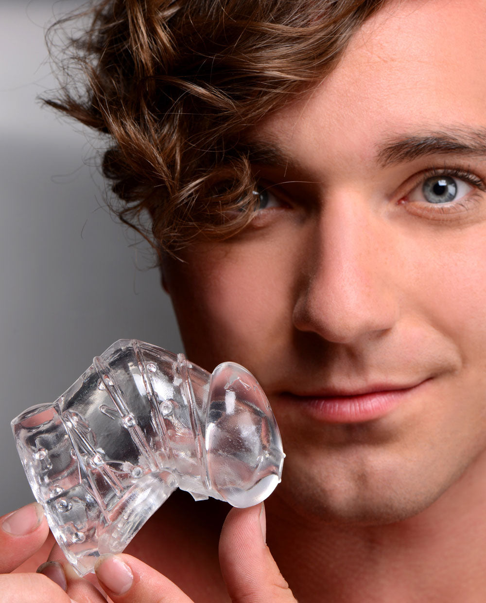 Detained 2.0 Restrictive Chastity Cage With Nubs MS-AE974