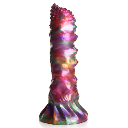 Larva Silicone Ovipositor Dildo With Eggs - Multicolor CC-AH195-MUL