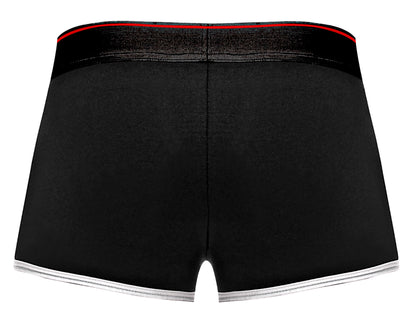 Retro Sport Panel Short - Small - Black/ Red MP-155265BRSL