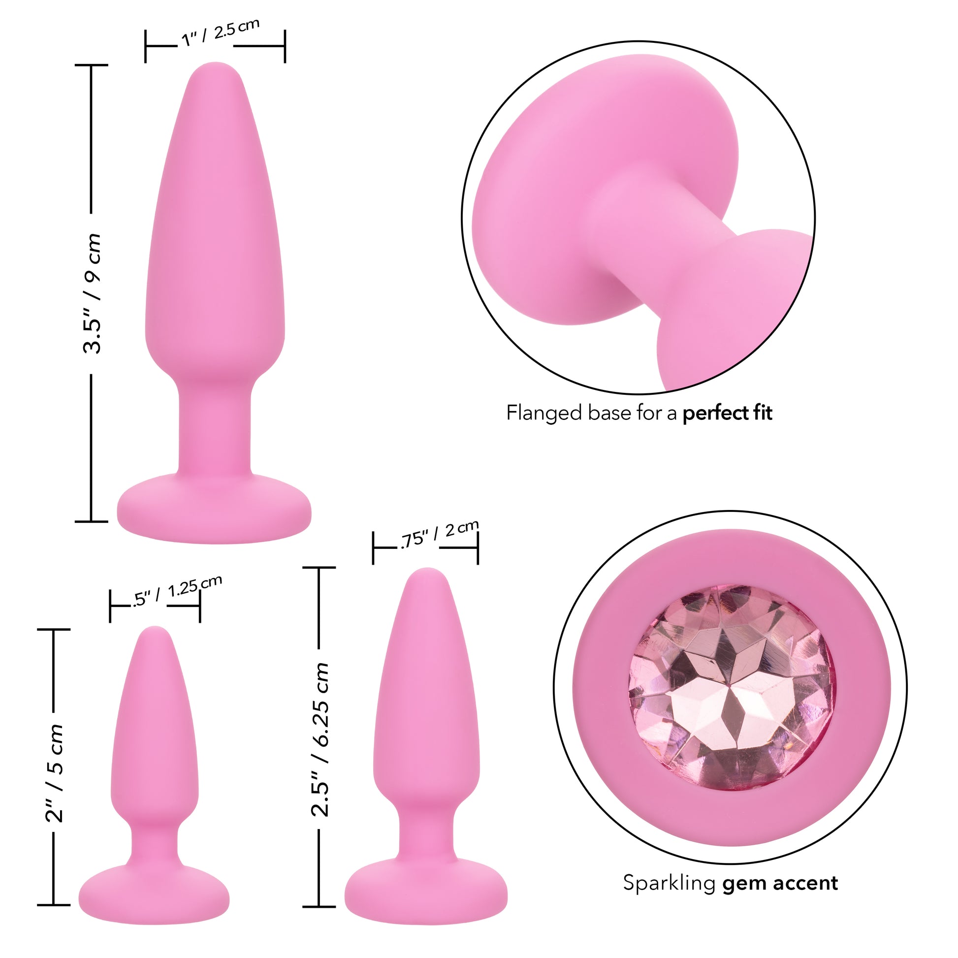 First Time Crystal Booty Kit - Pink SE0004392