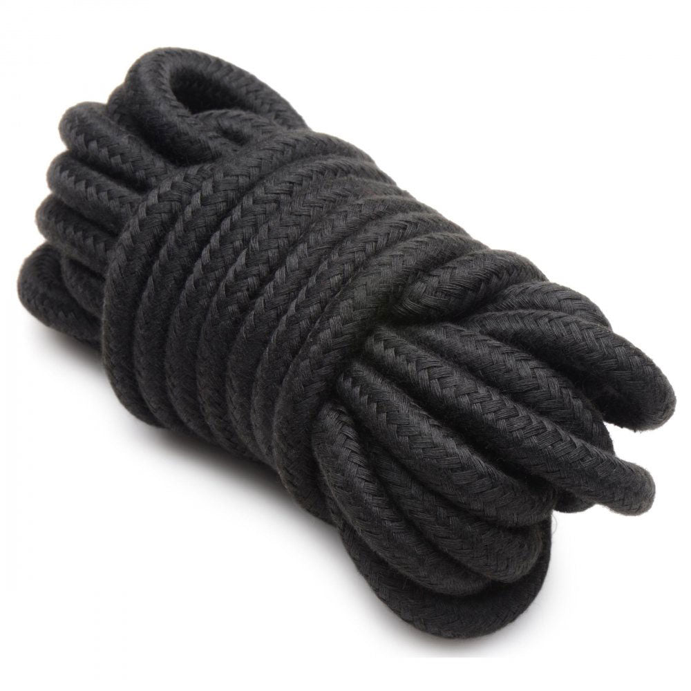 Hook Up 10 Piece Plush Bondage Set - Black MS-AG989-BLK