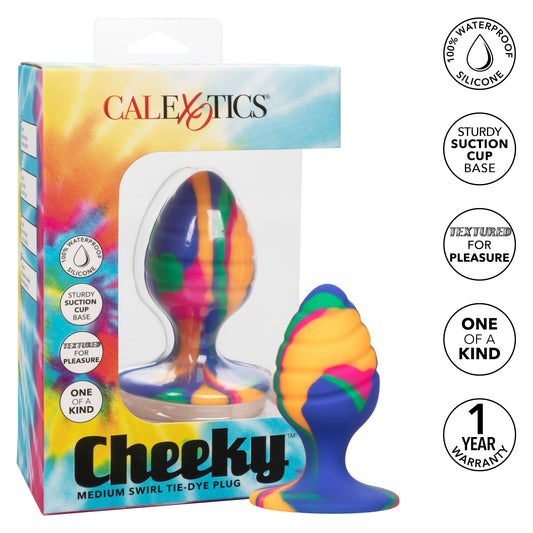 Cheeky Medium Swirl Tie-Dye Plug SE0439103