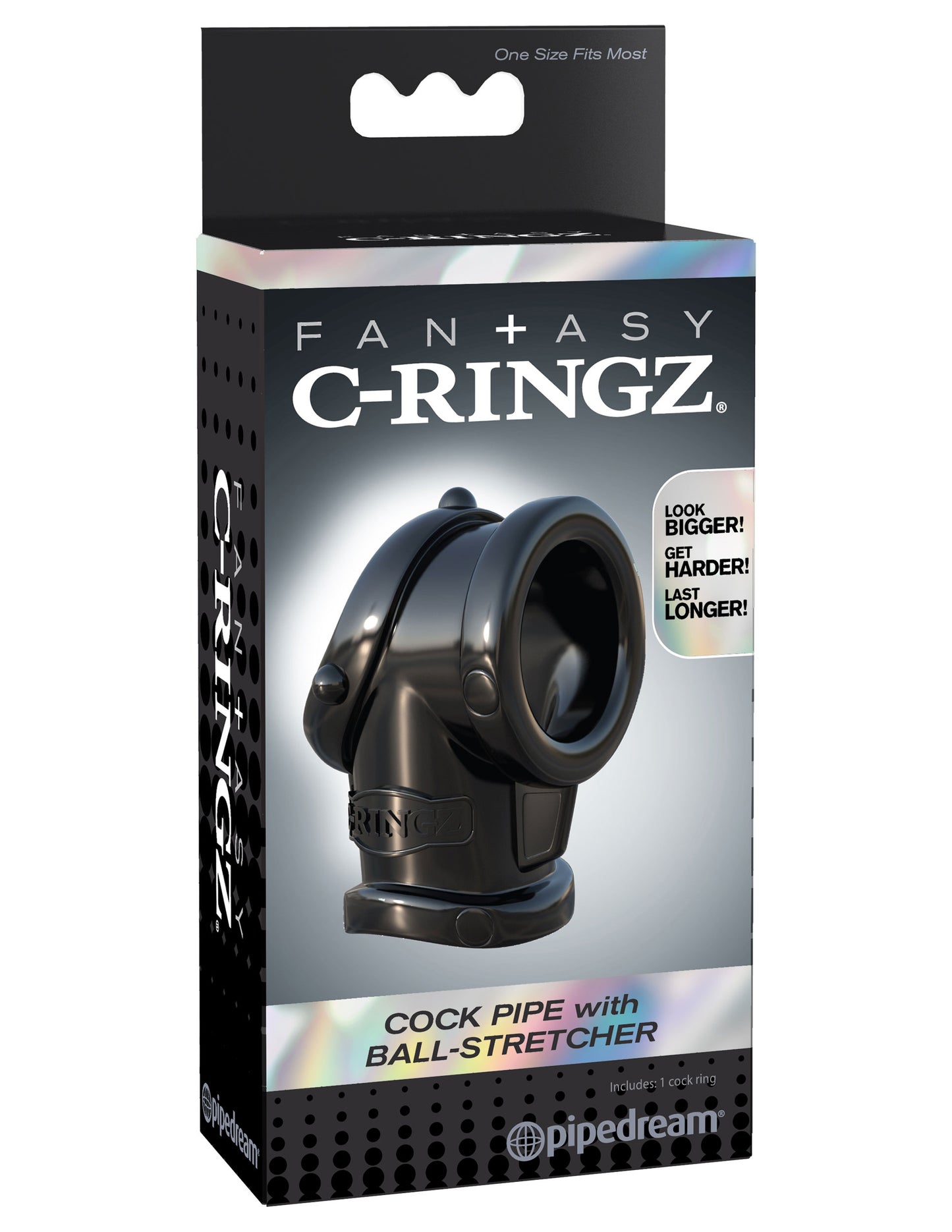 Fantasy C-Ringz Cock Pipe With Ball Stretcher PD5922-23