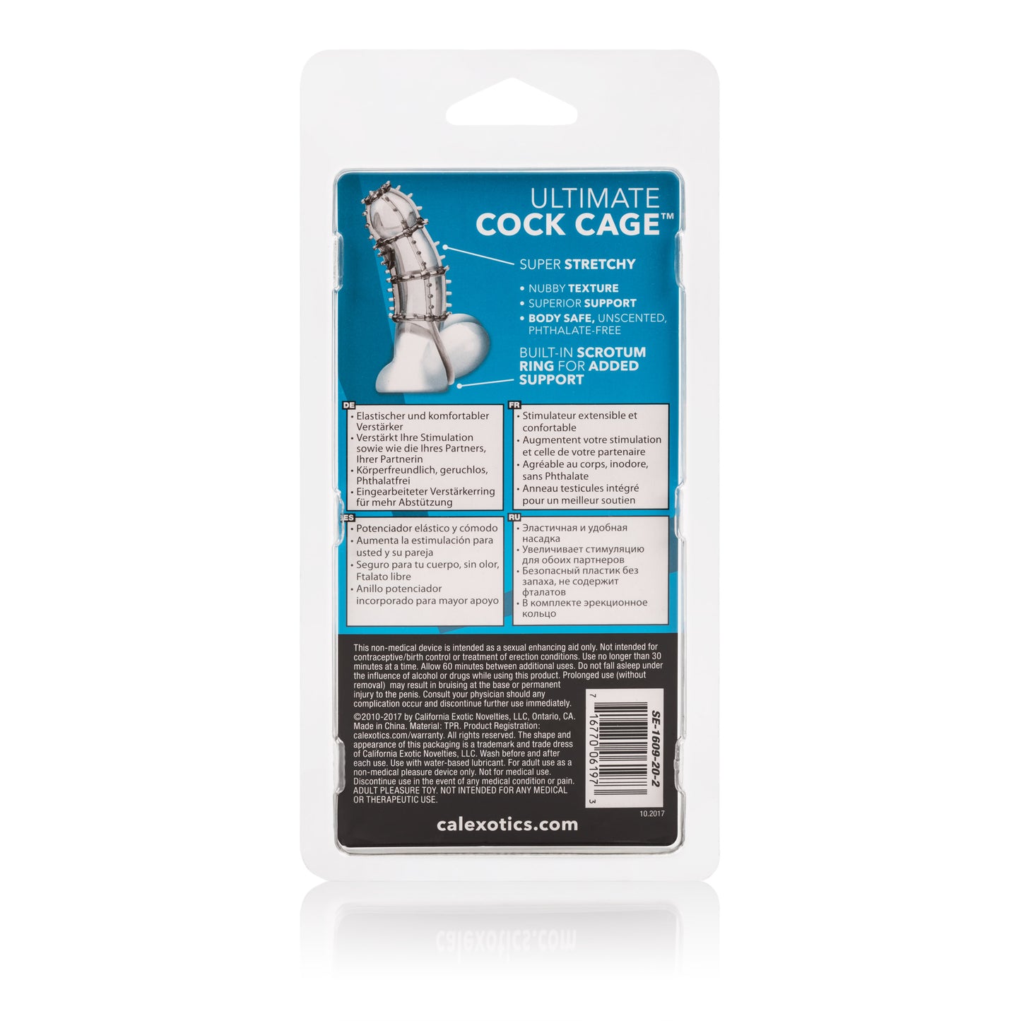 Ultimate Cock Cage - Clear SE1609202