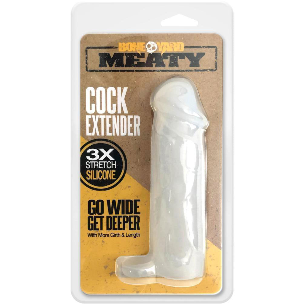 Meaty Cock Extender - Clear BY-1062