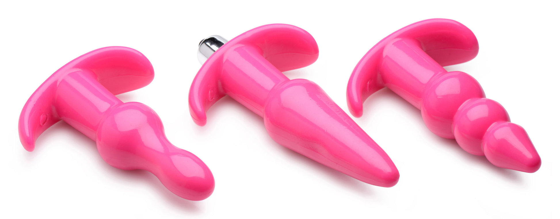 Thrill Trio Anal Plug Set - Pink FR-AG293-PINK