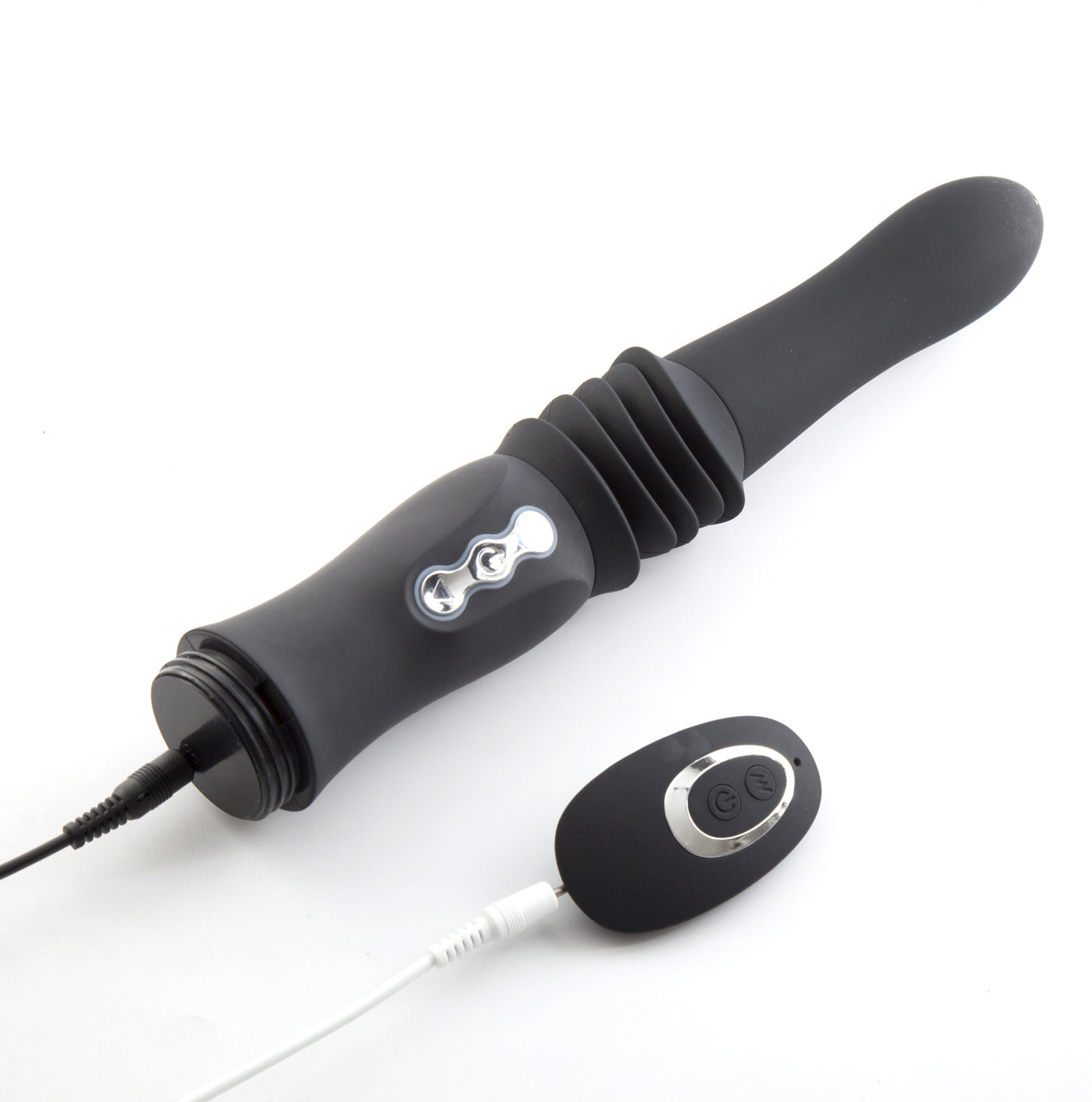 Max Silicone Thrusting Portable Love Machine -  Black MTLM15102-BLK