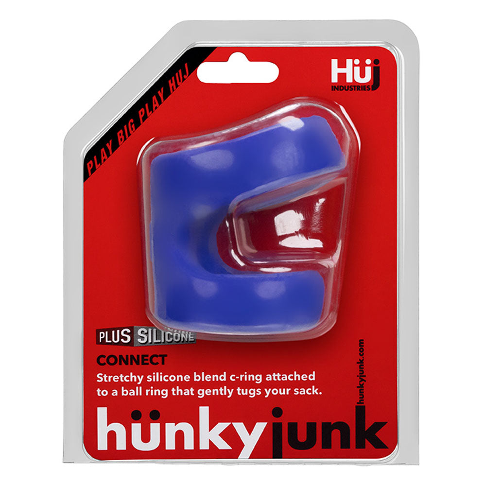 Hunkyjunk Connect Cock Ball Tugger - Colbalt OX-HUJ-107-CBL