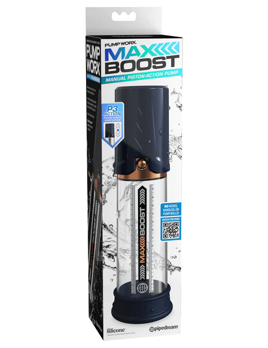 Pump Worx Max Boost - Blue/clear PD3249-25