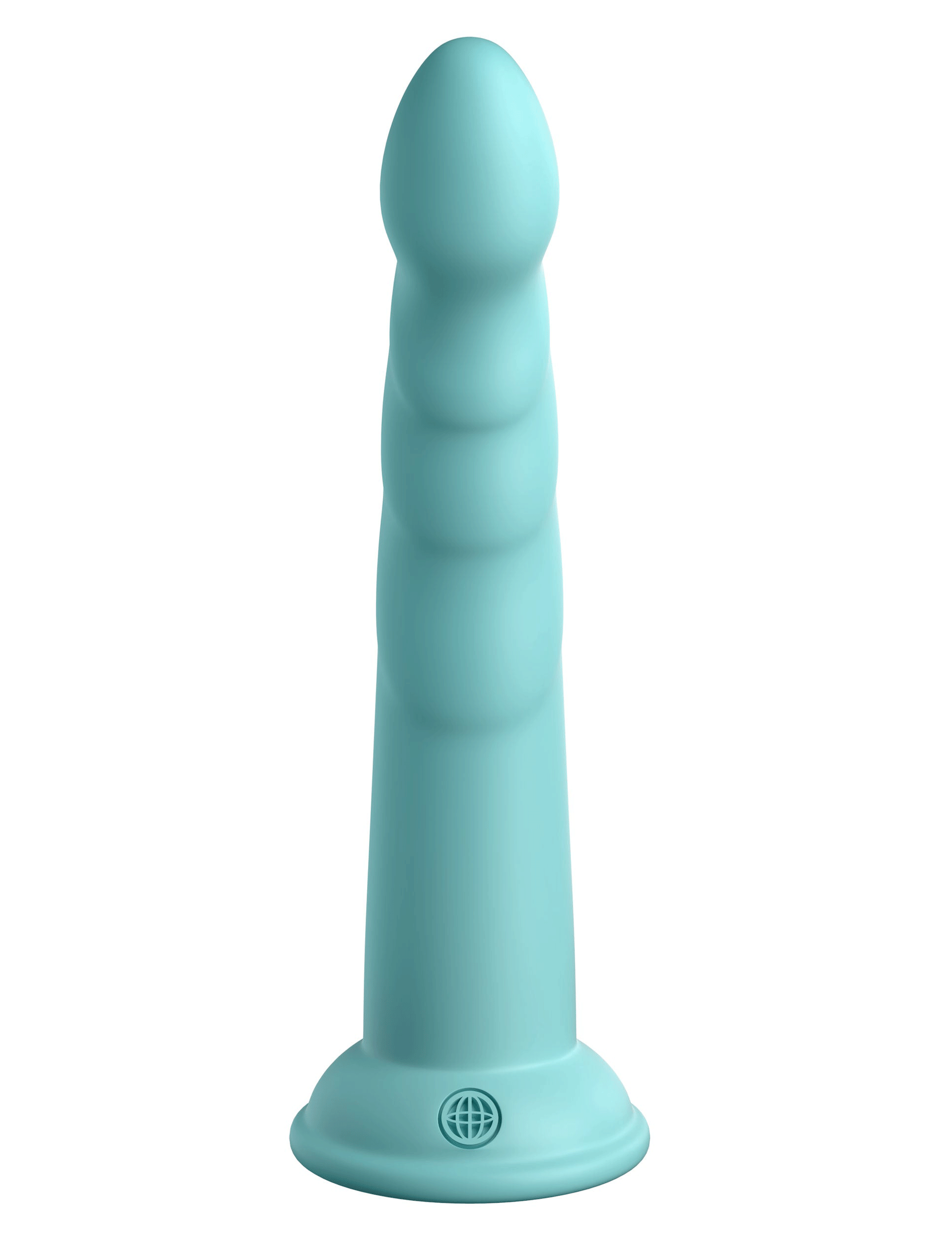 Dillio Platinum - Slim Seven 7 Inch Dildo - Teal PD5387-14