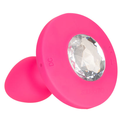 Cheeky Gems - Small Rechargeable Vibrating Probe - Vibrating Probe - Pink SE0443053