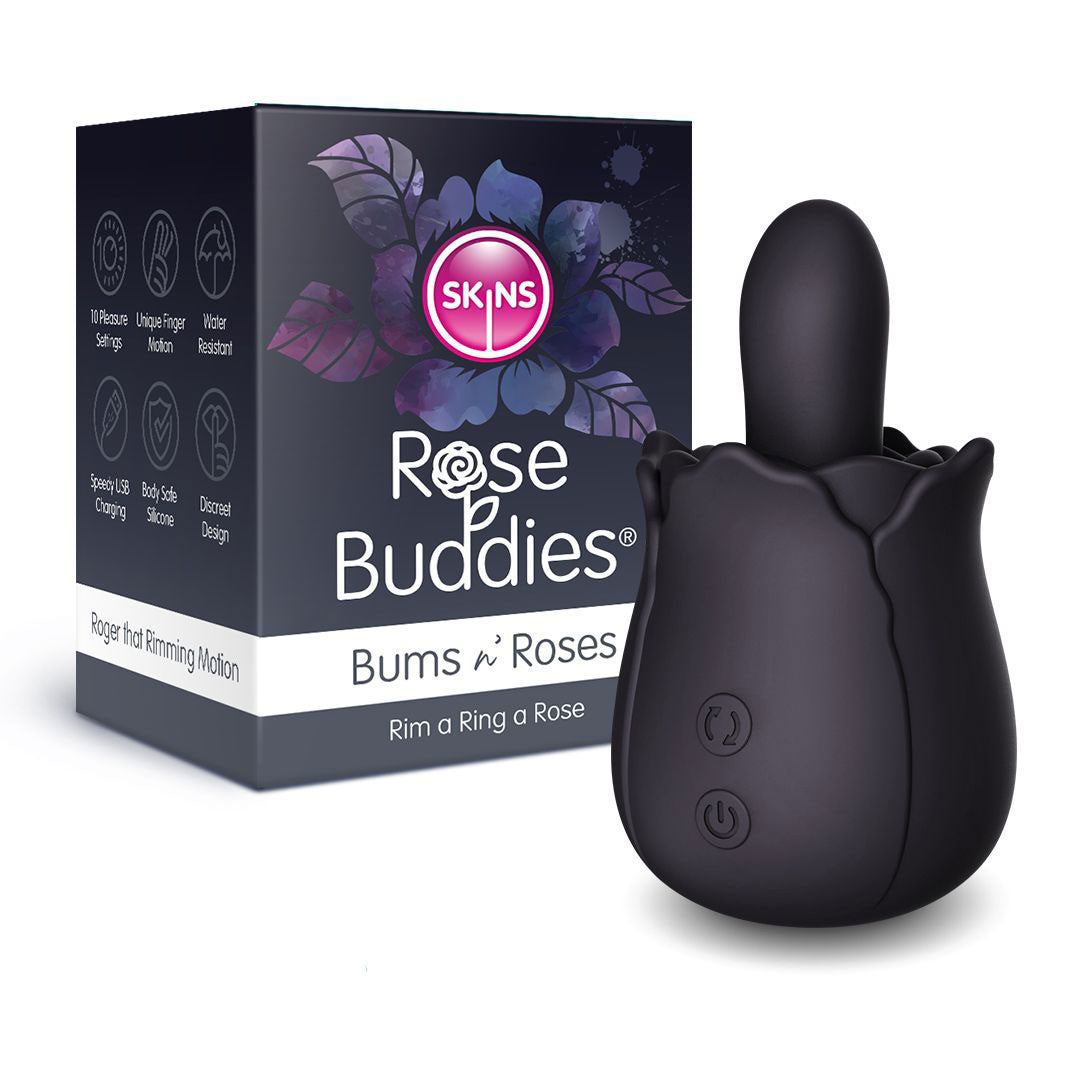 Skins Rose Buddies -the Bums N Rose - Black CC-SKRBBNR