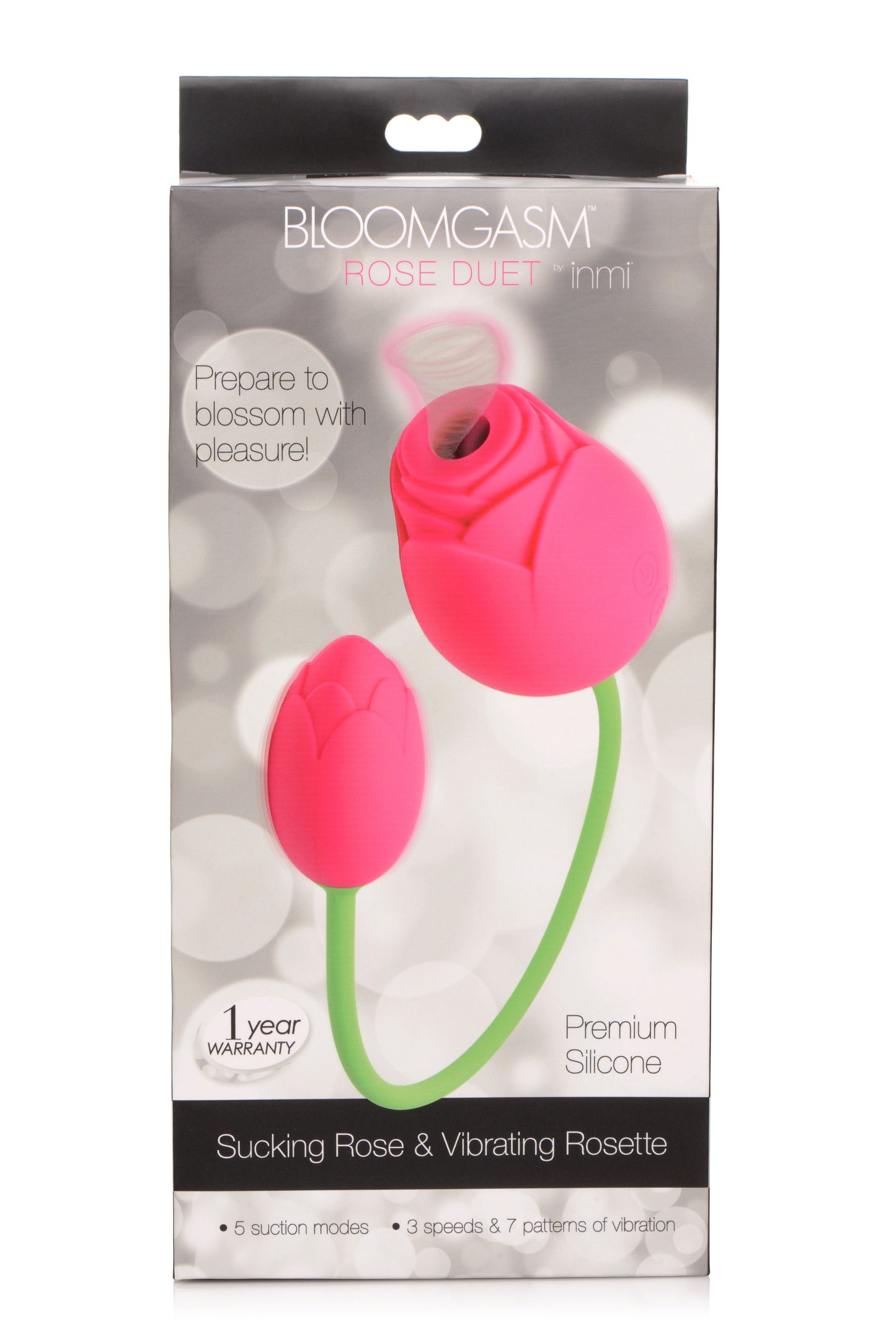 Bloomgasm Rose Duet - Sucking Rose and Vibrating - Rosette INM-AG791