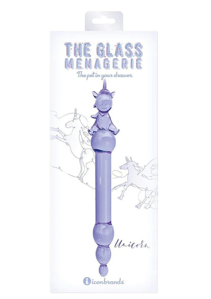 Glass Menagerie - Unicorn Dildo - Purple IC1104