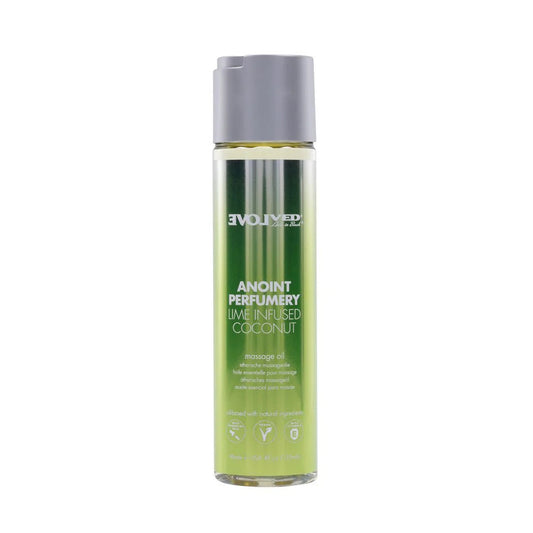 "Anoint Parumery - Lime Infused Coconut Massage Oil 4oz EN-LQ-4448-2"