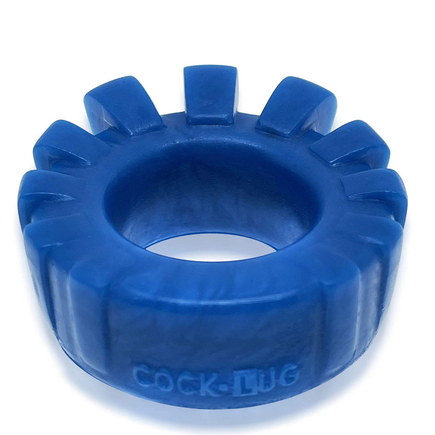 Cock-Lug Lugged Cockring -  Marine Blue OX-1922-MRN