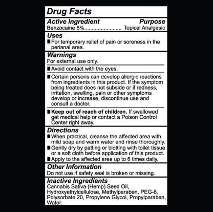 Butt Eze Anal Desensitizer - 2 Fl. Oz. / 60 ml