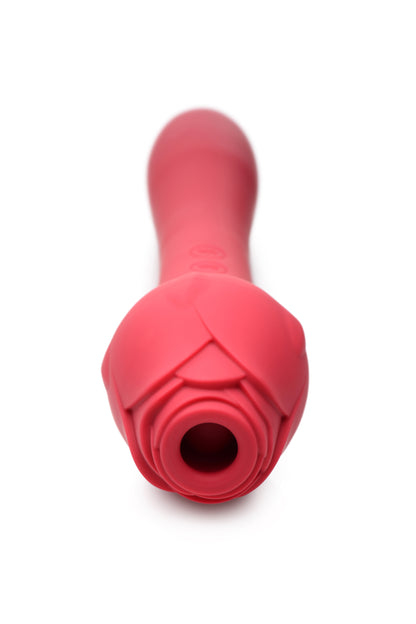 Bloomgasm - Sweet Heart Rose 5x Suction Rose and  10x Vibrator - Pink INM-AG827
