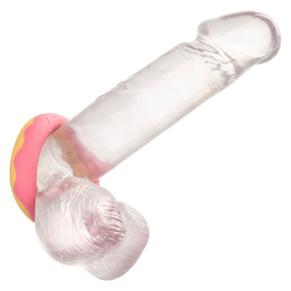 Naughty Bits Dickin Donuts Silicone Donut Cock  Ring - Pink SE4410502