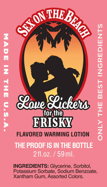 Love Lickers Massage Oil - Virgin Strawberry - 1.76 Fl. Oz.