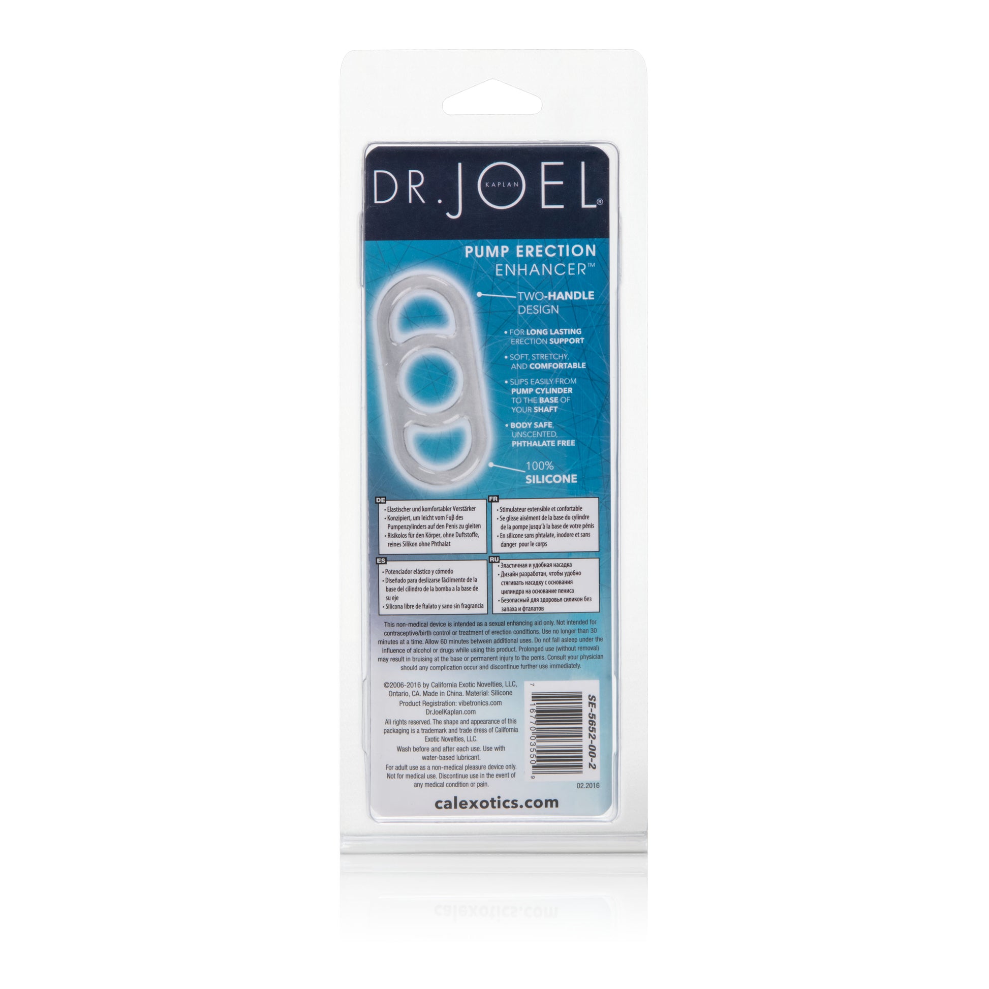 Dr. Joel Pump Erection Enhance R. - Clear SE5652002