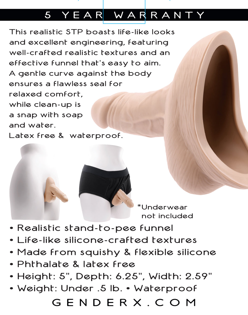 Stand to Pee  Silicone - Light GX-SP-0983-2