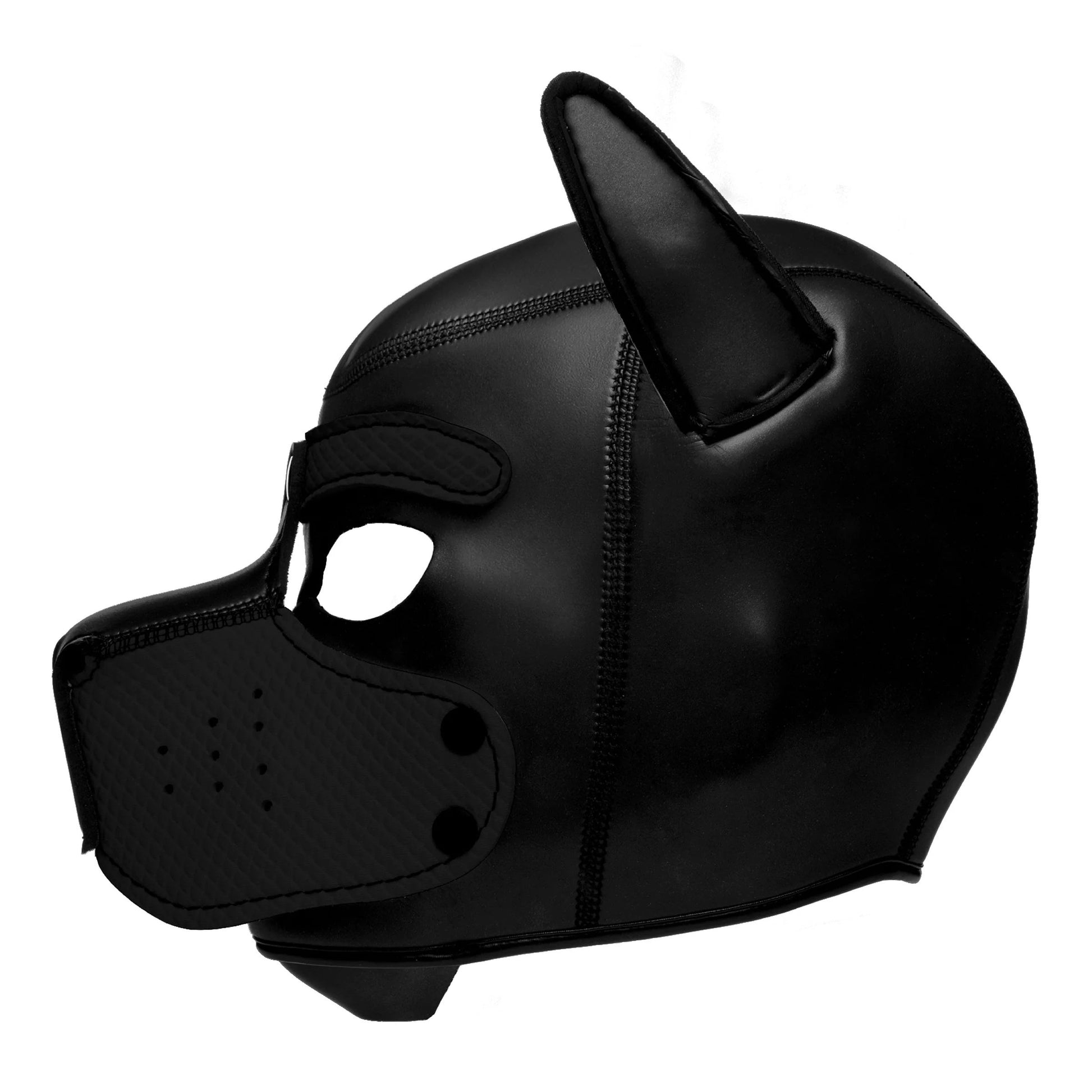 Spike Neoprene Puppy Hood - Black MS-AG292-BLK