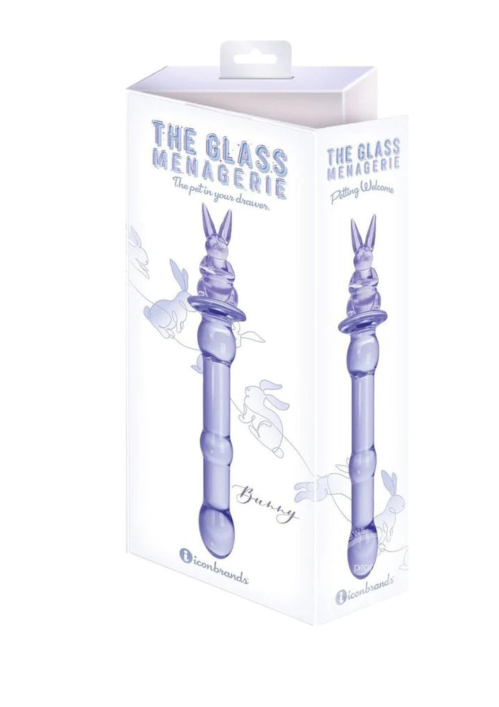 Glass Menagerie - Rabbit Dildo - Purple IC1101