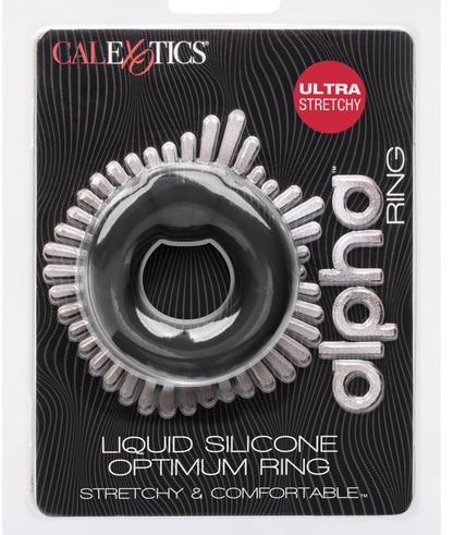 Alpha Liquid Silicone Optimum Ring - Black SE1492172