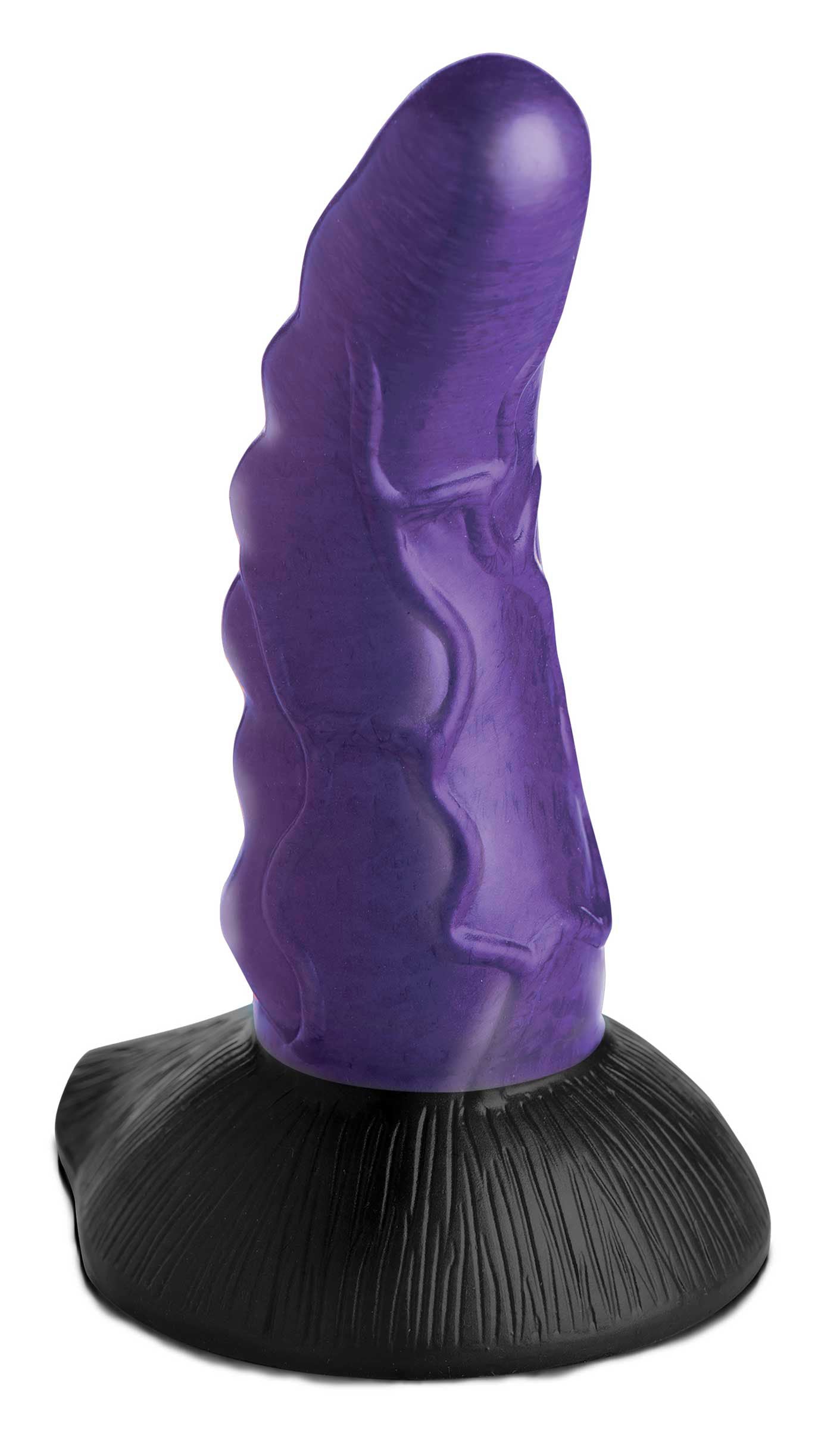 Orion Invader Veiny Space Alien Silicone Dildo - Purple CC-AG876-PUR