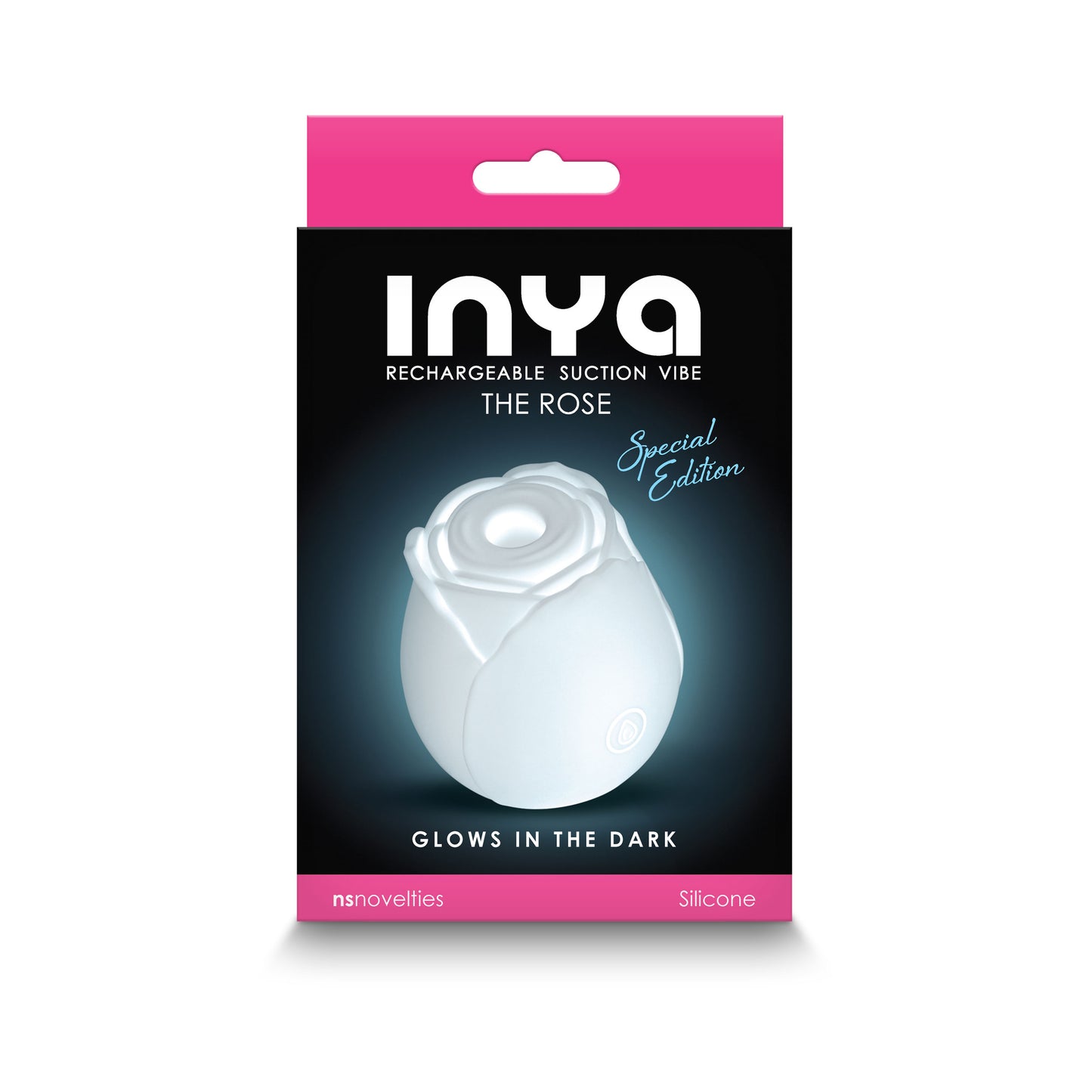 Inya - the Rose - Glow in the Dark - White NSN-0554-60