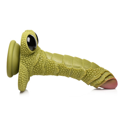 Swamp Monster Green Scaly Silicone Dildo CC-AH055-GRN