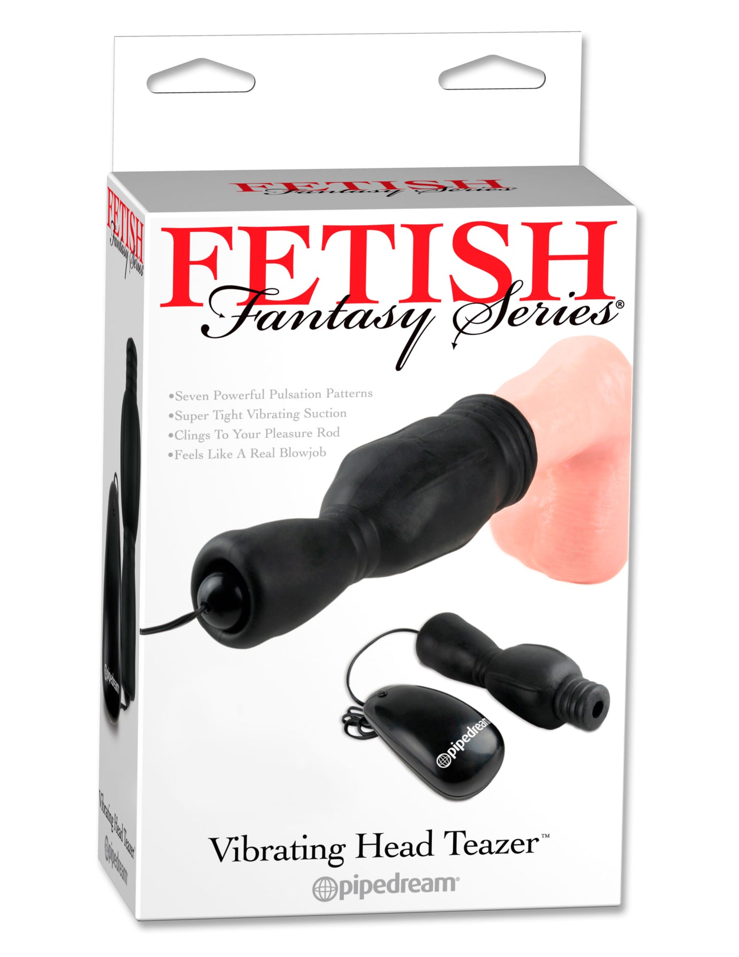 Fetish Fantasy Series Vibrating Head Teazer - Black PD2117-23
