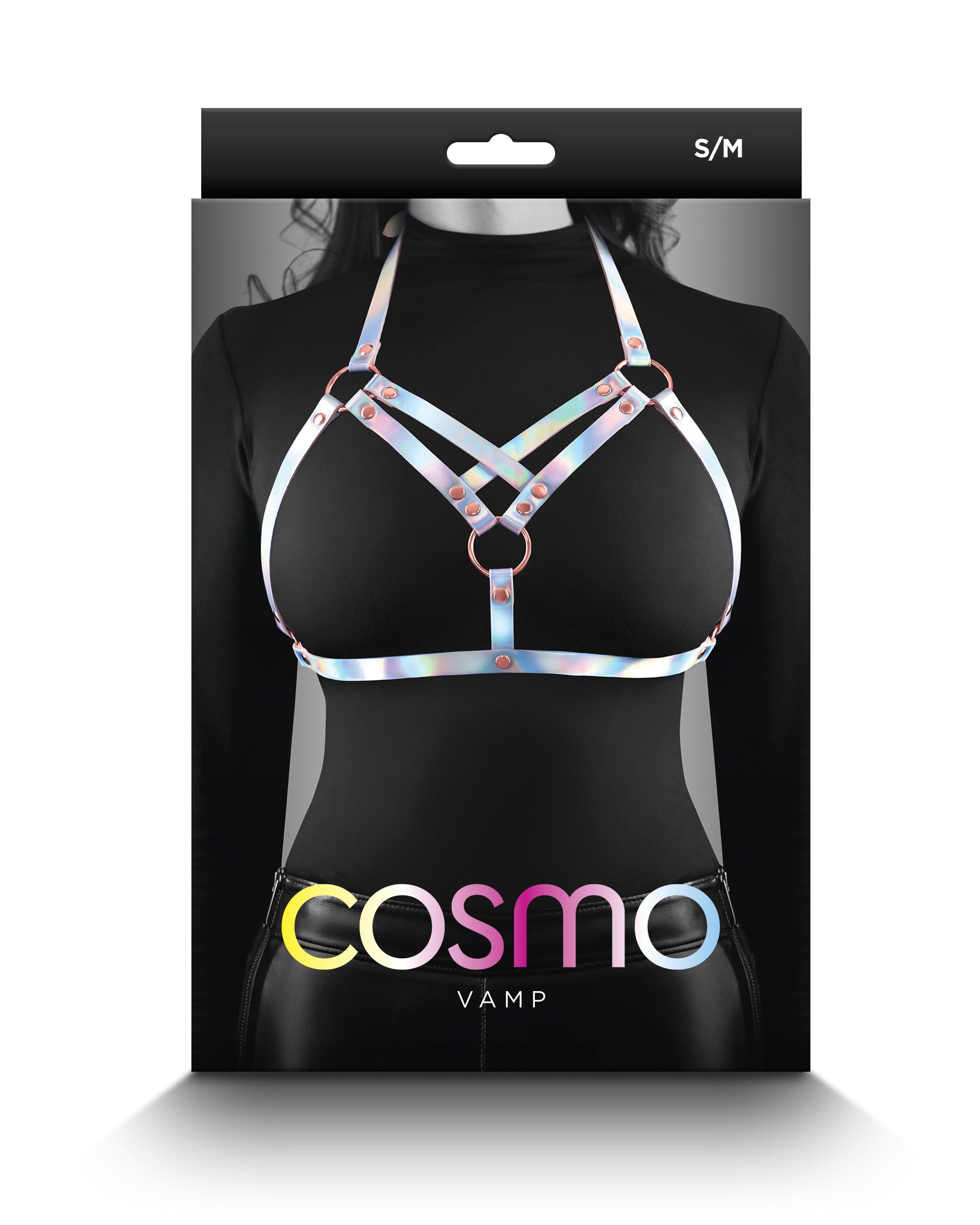 Cosmo Harness - Vamp - Small/medium - Rainbow NSN-1314-20