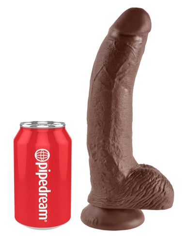 King Cock 9-Inch Cock With Balls - Brown PD5508-29