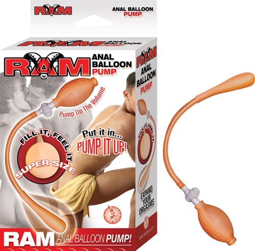 Ram Anal Balloon Pump - Flesh NW2454-1