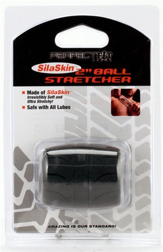 Silaskin 2-Icnh Ball Stretcher - Black PF-BS10B