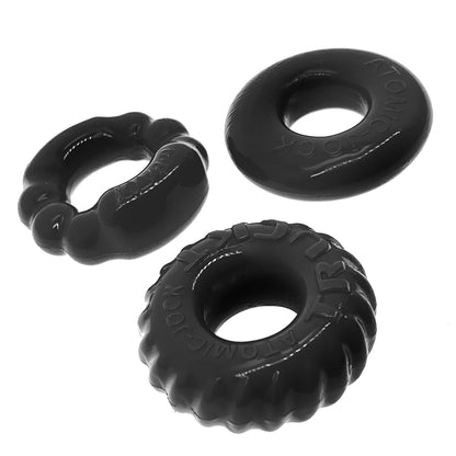 Bonemaker 3-Pack Boner Rings - Black OX-3061-BLK