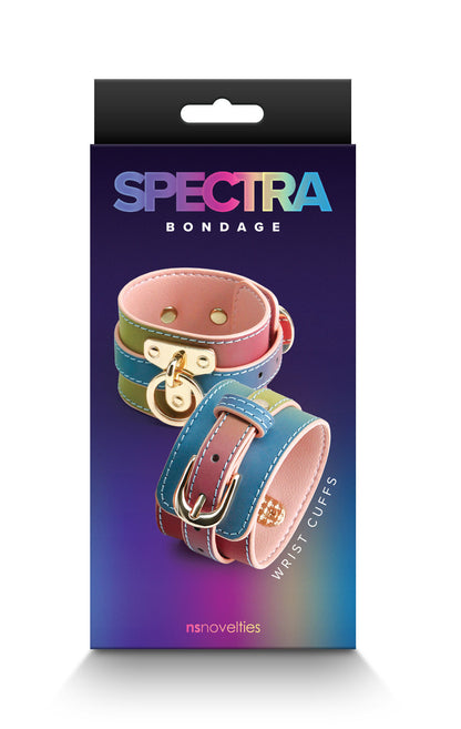 Spectra Bondage - Wrist Cuff - Rainbow NSN-1311-03