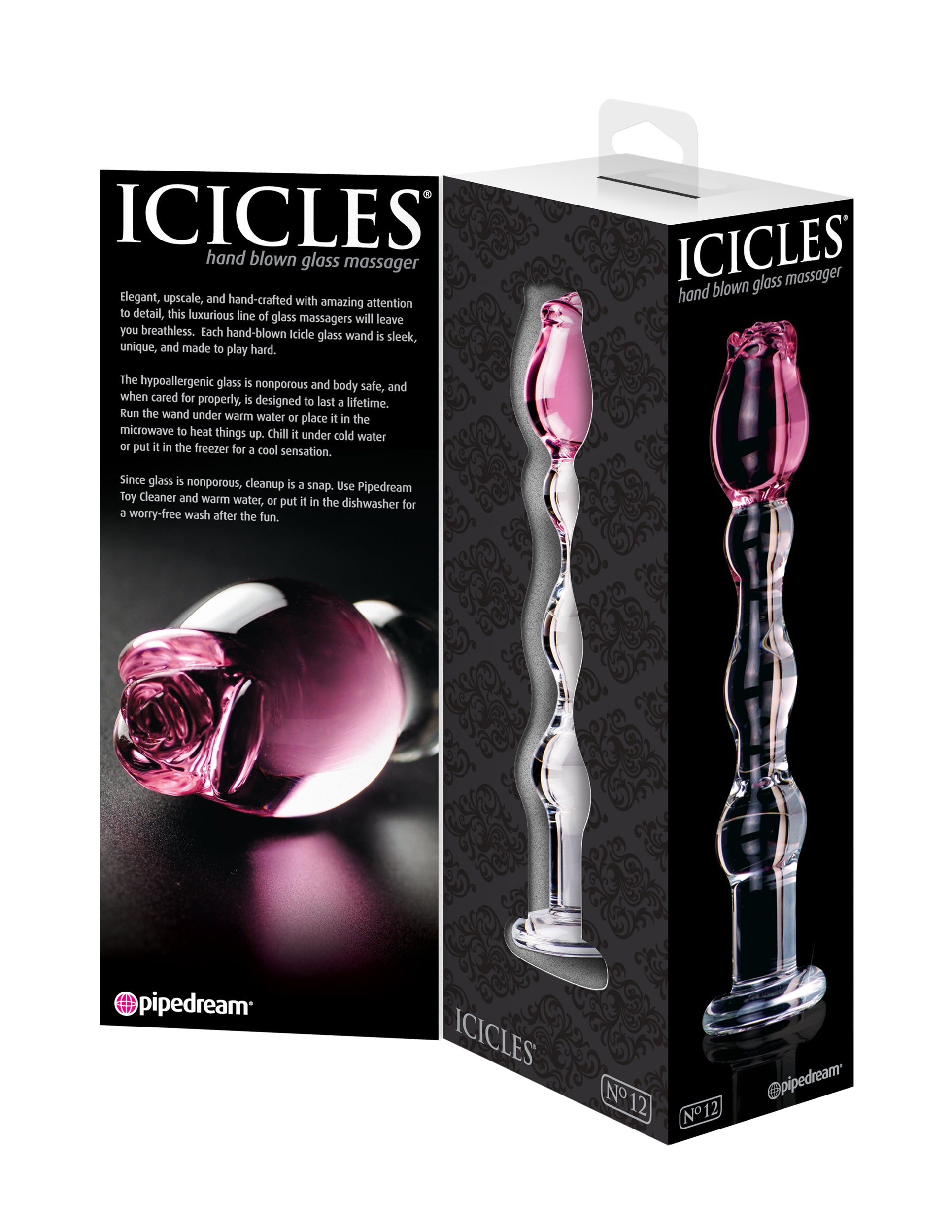 Icicles No. 12 - Clear / Pink PD2912-00