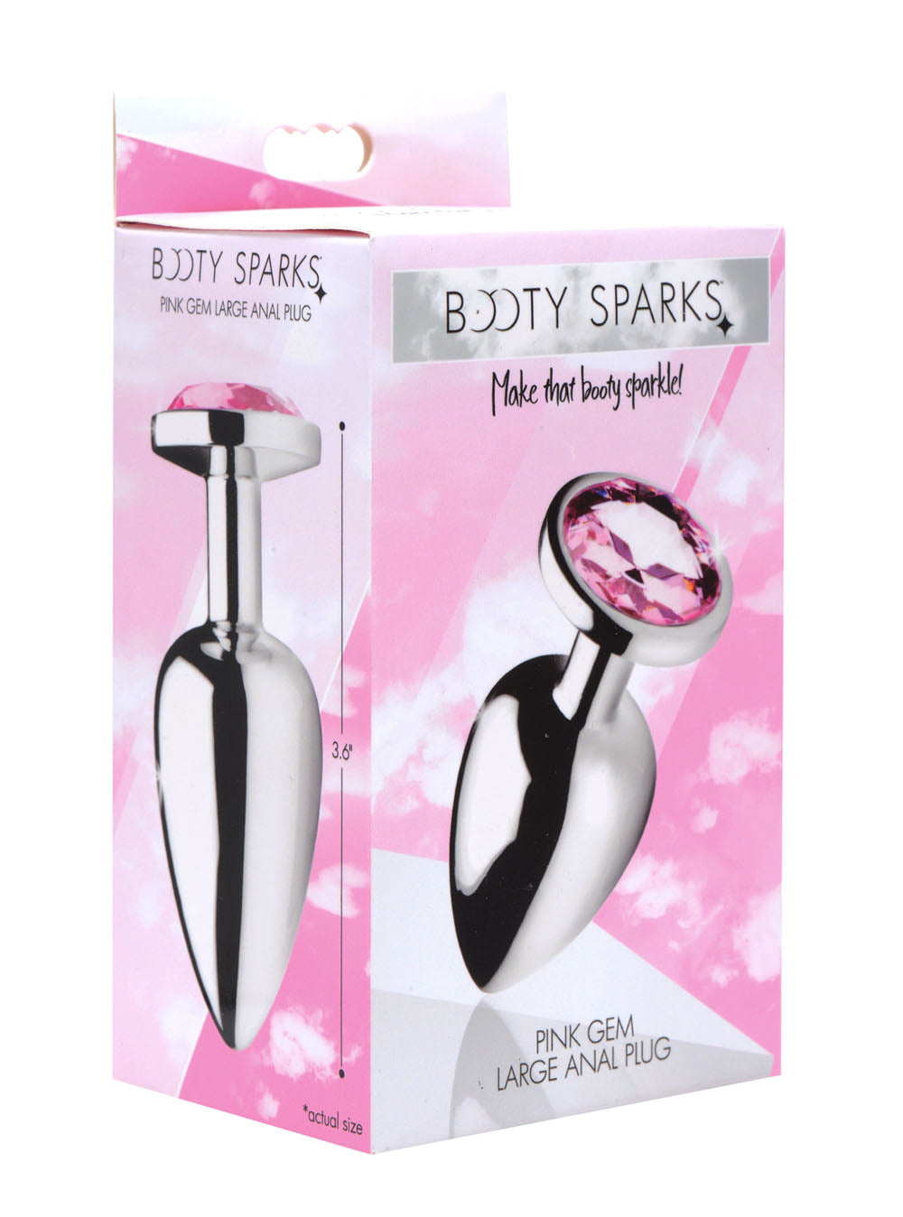 Pink Gem Anal Plug - Large BTYS-AF631-LARGE